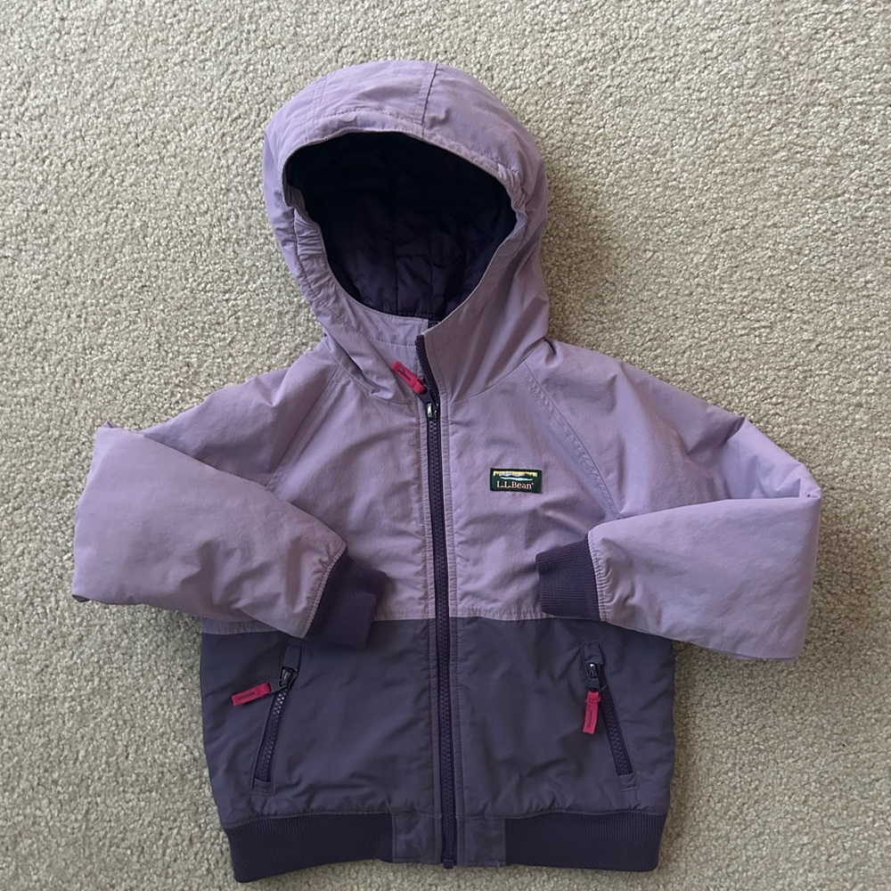 L.L. Bean Warm-Up Insulated Hooded Jacket